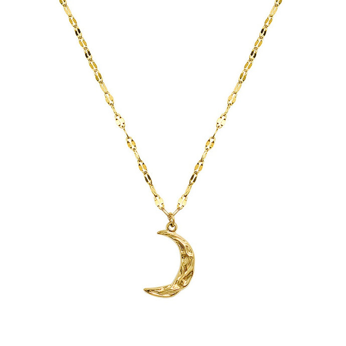 crescent necklace